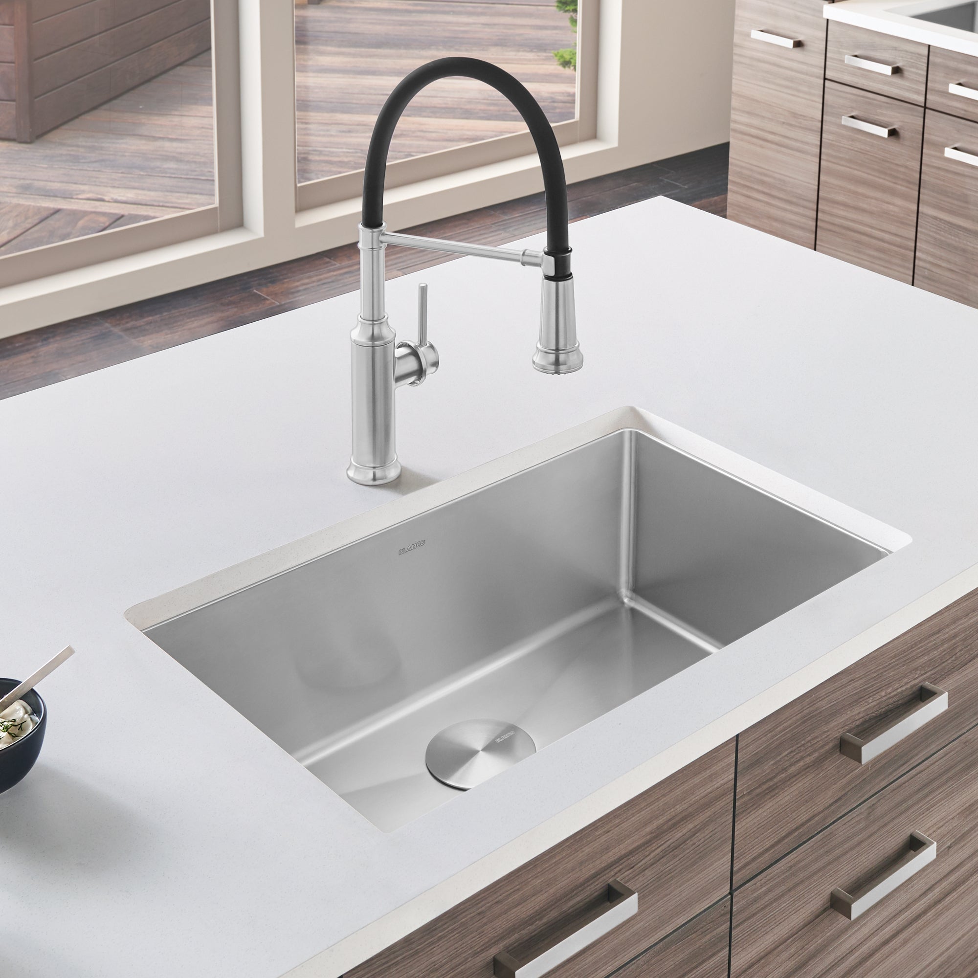 Blanco 401518- QUATRUS R15 U Super Single Undermount Sink