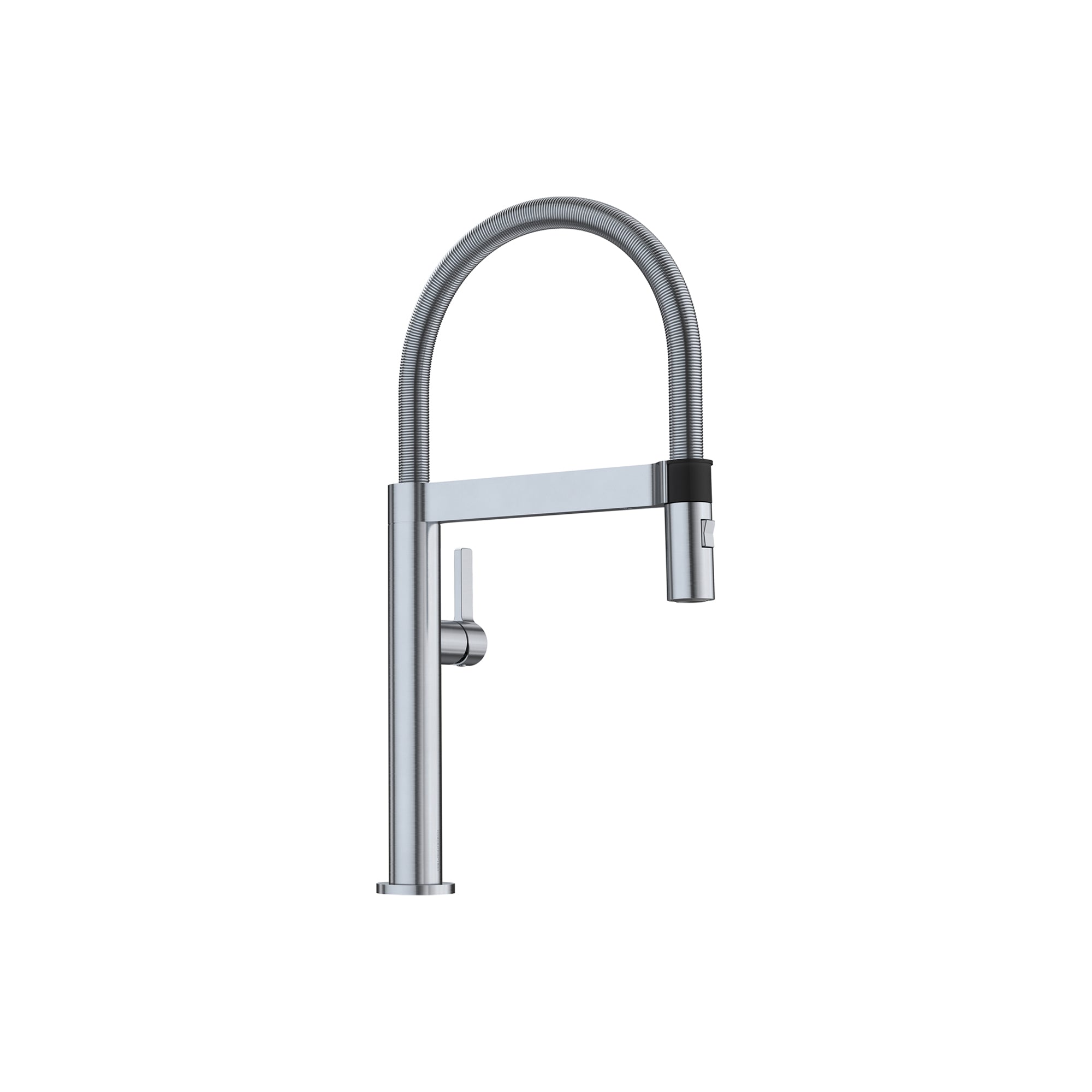 Blanco 401568- BLANCOCULINA Mini Pull-Down Kitchen Faucet, Classic Steel - FaucetExpress.ca