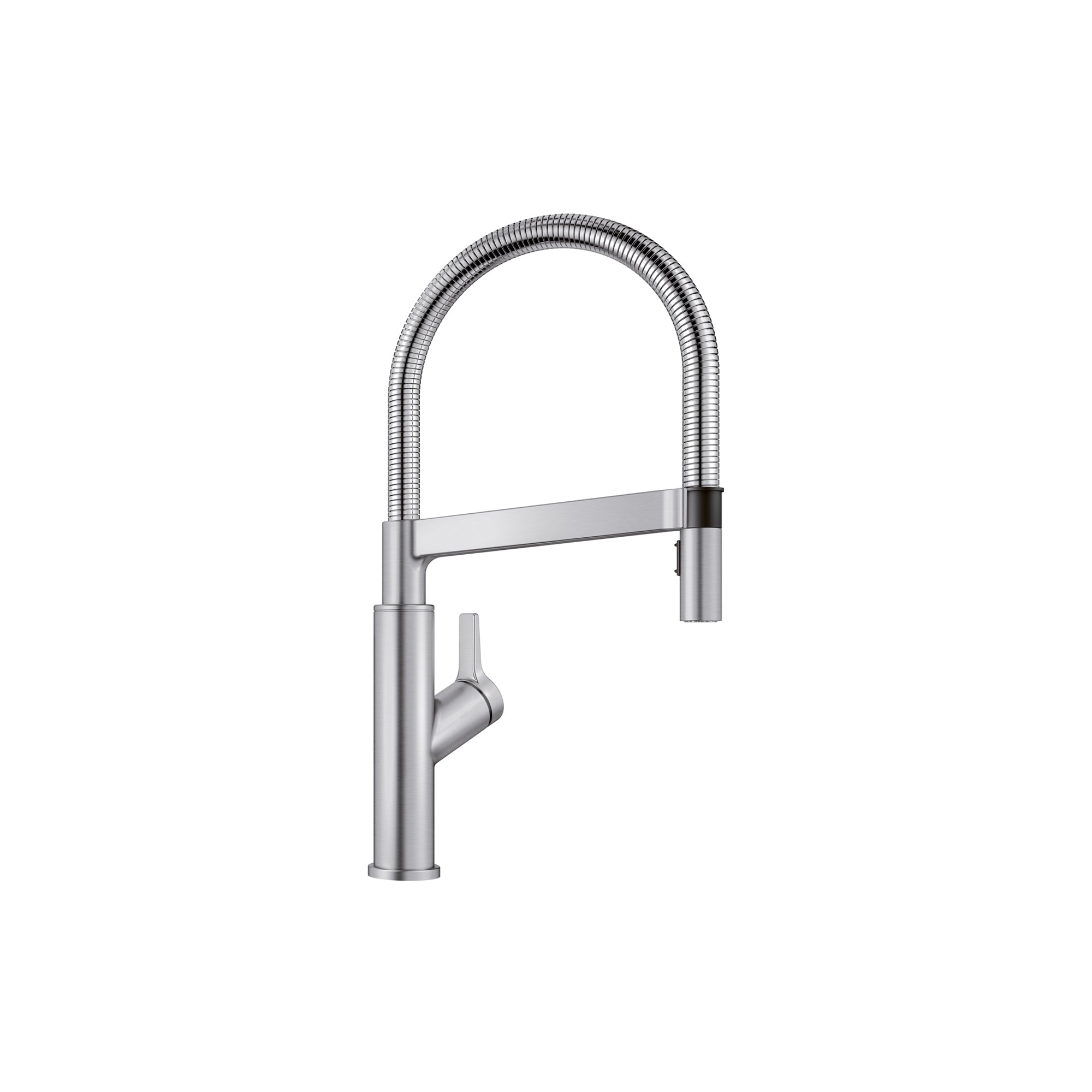 Blanco 401991- SOLENTA Semi-Pro High Arc Kitchen Faucet, Stainless Finish - FaucetExpress.ca