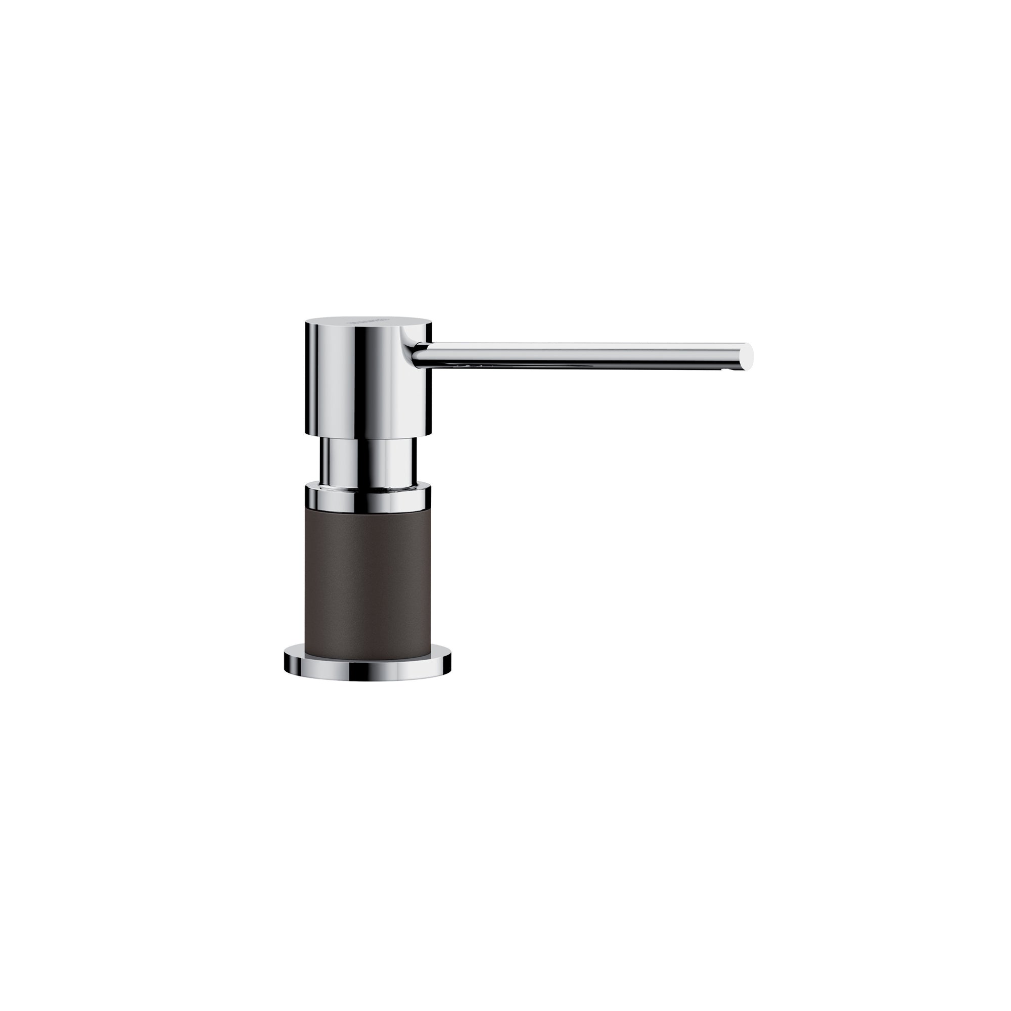 Blanco 402303- LATO soap dispenser, Chrome/Caf - FaucetExpress.ca