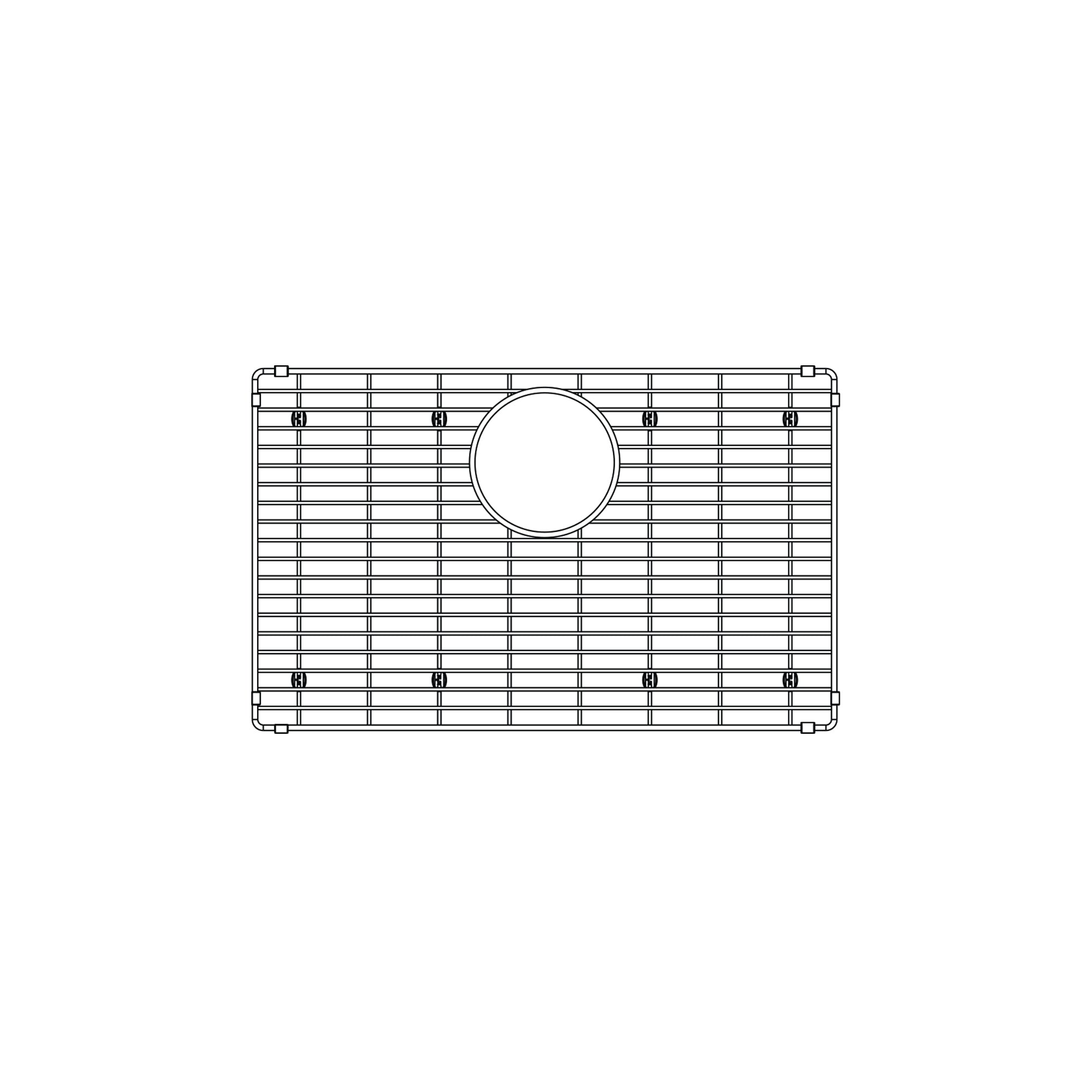 Blanco 402308- IKON Sink Grid, Stainless Steel - FaucetExpress.ca