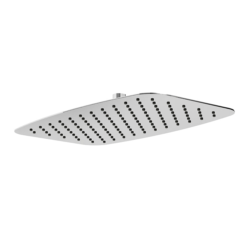 Riobel 499C- 25 cm X 40 cm (10" x 16") rectangular shower head | FaucetExpress.ca