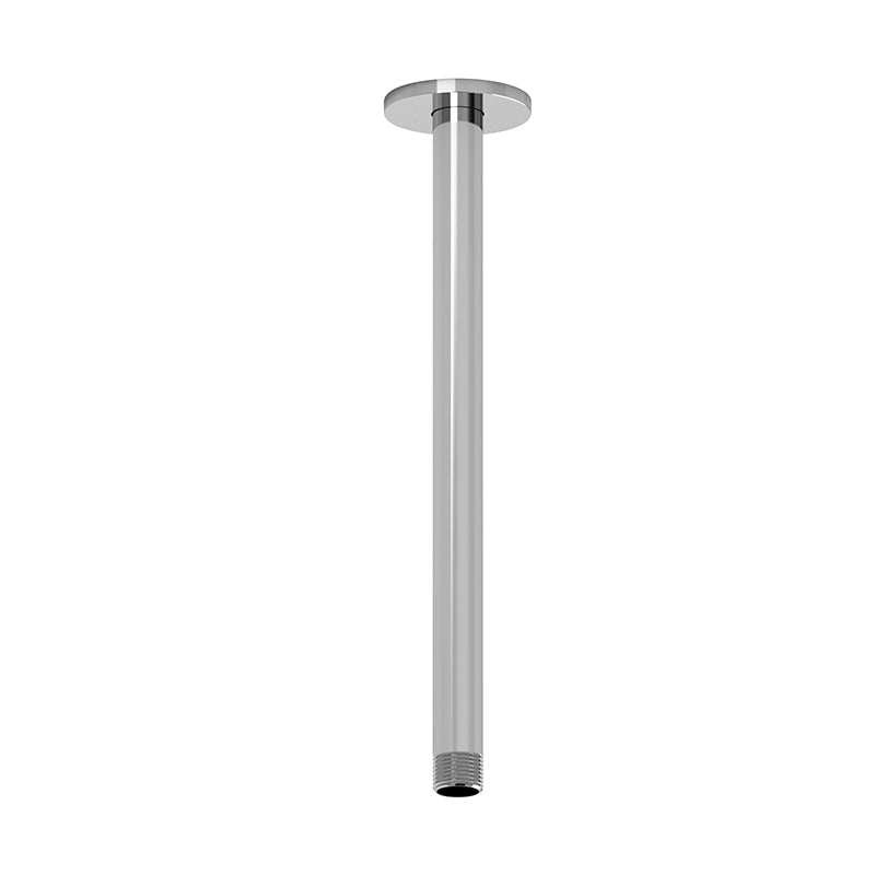 Riobel 507BK- 30 cm (12") vertical shower arm | FaucetExpress.ca