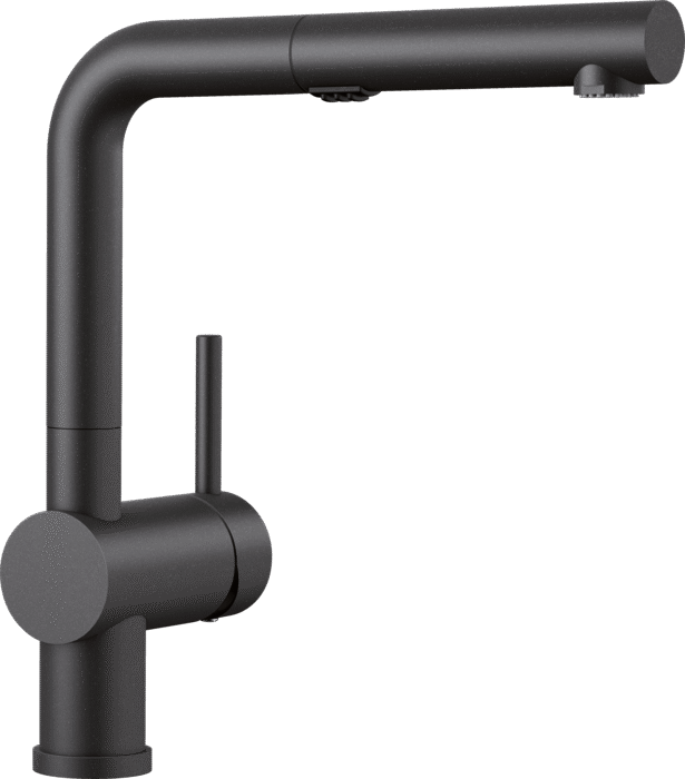 Blanco 526367- Linus Pull Out 1.5 GPM, Anthracite - FaucetExpress.ca