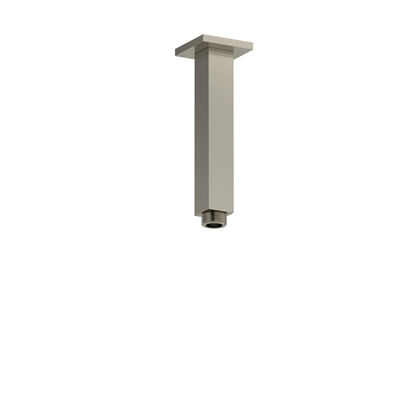 Riobel 548BN- 15 cm (6") vertical square shower arm | FaucetExpress.ca