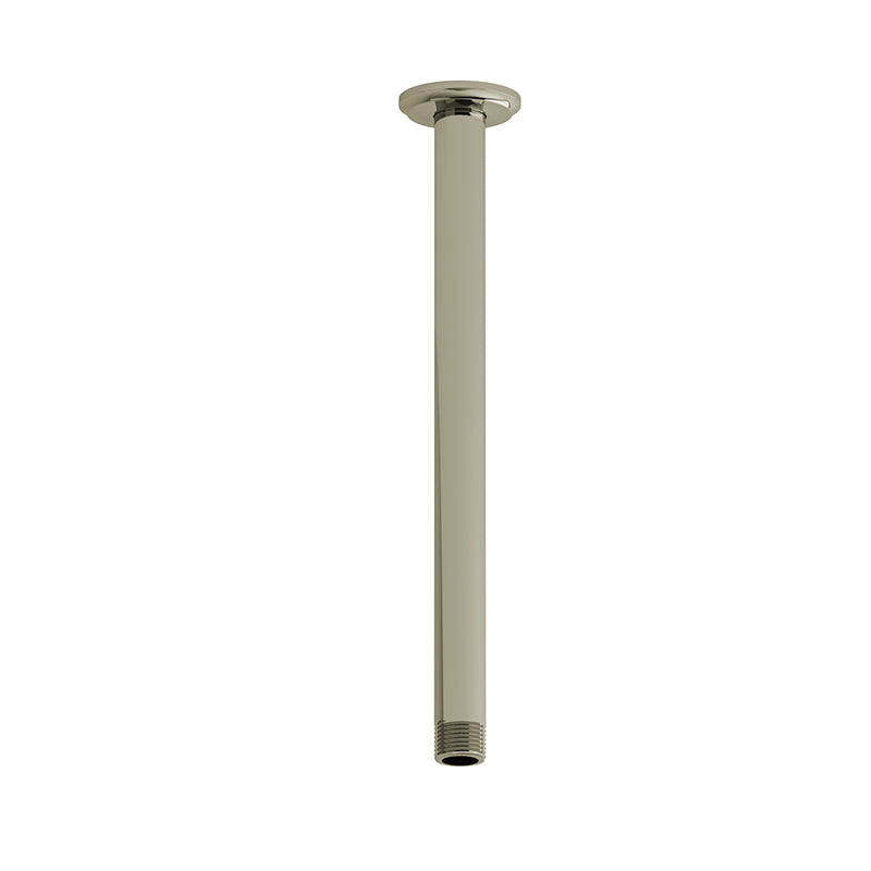 Riobel 557PN- 30 cm (12") vertical shower arm | FaucetExpress.ca