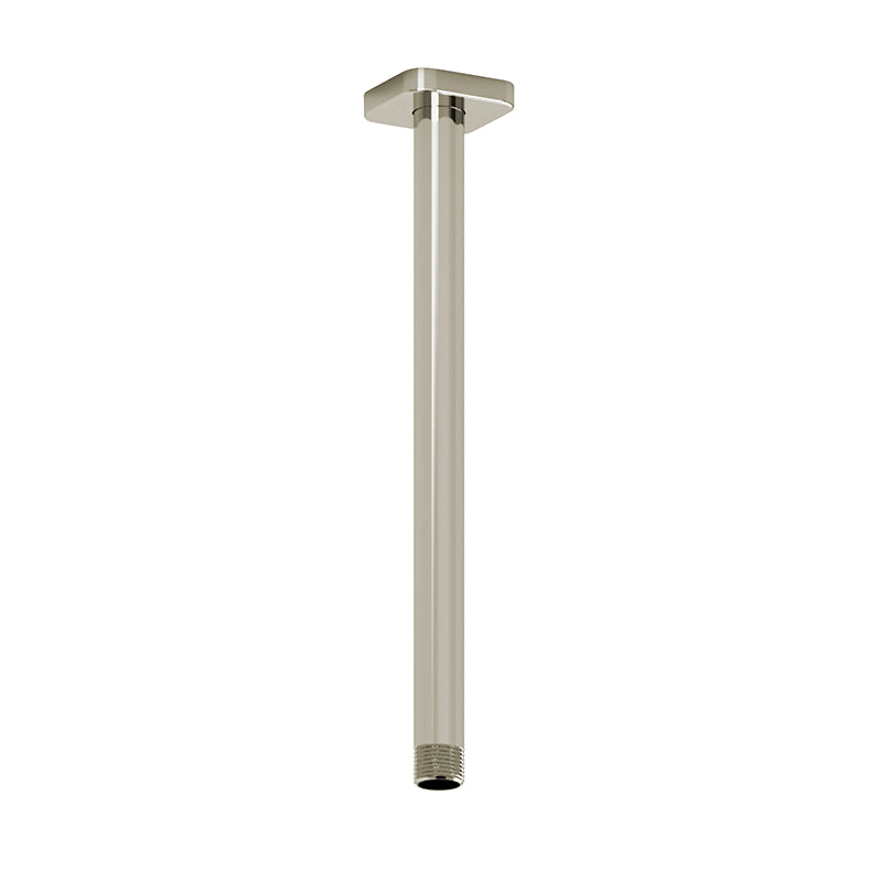 Riobel 577PN- 30 cm (12") vertical shower arm | FaucetExpress.ca