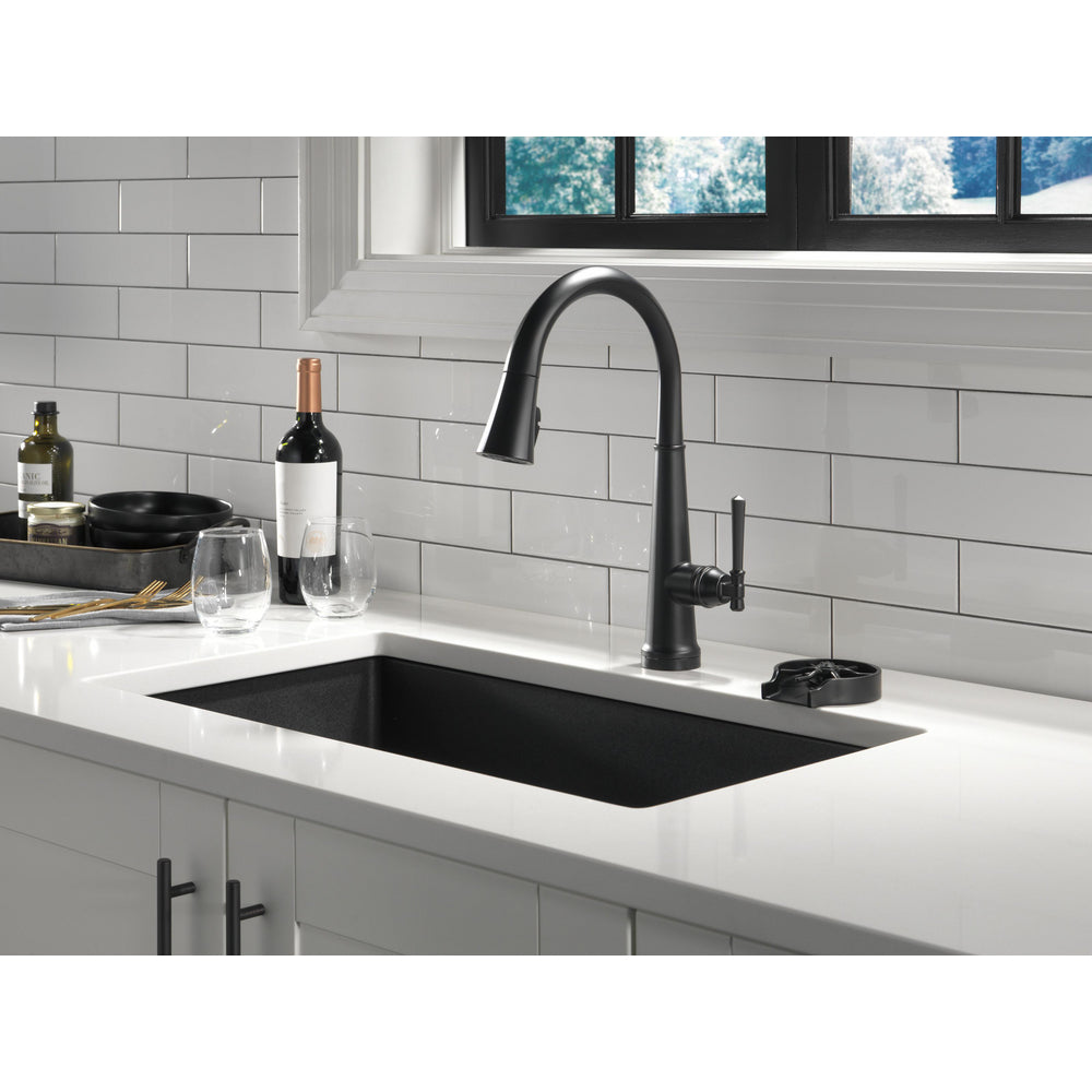 Delta GR250-BL- Metal Glass Rinser (Matte Black)