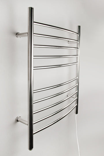 Amba RWP-CP- Radiant Plug-in Curved Jeeves Towel Warmer - FaucetExpress.ca
