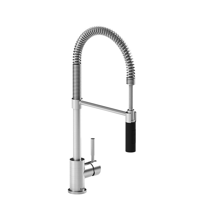 Riobel BI201SSBK- Kitchen faucet with spray | FaucetExpress.ca