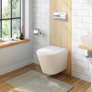 Icera C-5530.01- Vista Wallhung Toilet Bowl Euro EL White - FaucetExpress.ca