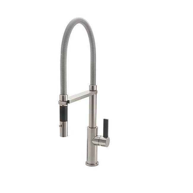 CALIFORNIA FAUCETS - K51-150-BFB-PC - CORSANO CULINARY PULL-OUT KITCHEN FAUCET - FaucetExpress.ca