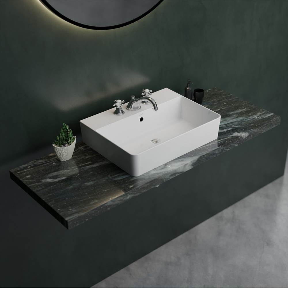 Cheviot 1293-WH-8- NUO 2 Vessel Sink - FaucetExpress.ca