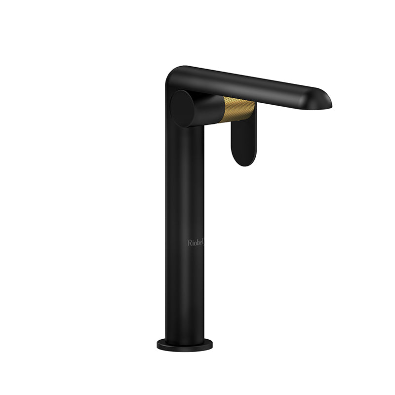 Riobel CIL01KNBKBG- Single hole lavatory faucet | FaucetExpress.ca