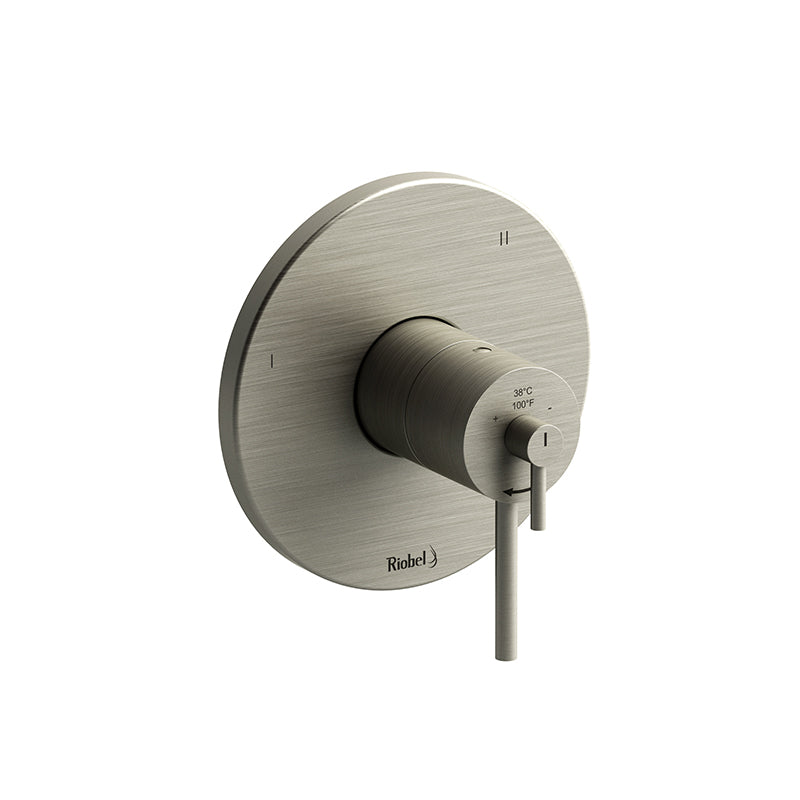 Riobel TCSTM47BN- 3-way no share Type T/P (thermostatic/pressure balance) coaxial valve trim | FaucetExpress.ca