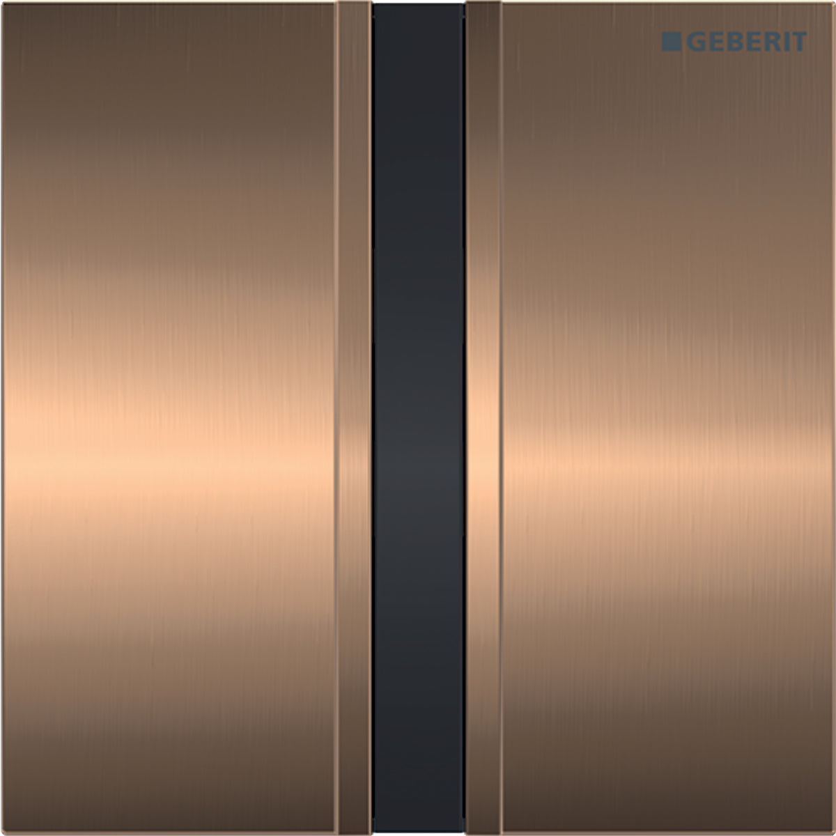 Geberit 241.926.QB.1- Geberit cover plate type 50: red gold / brushed - FaucetExpress.ca