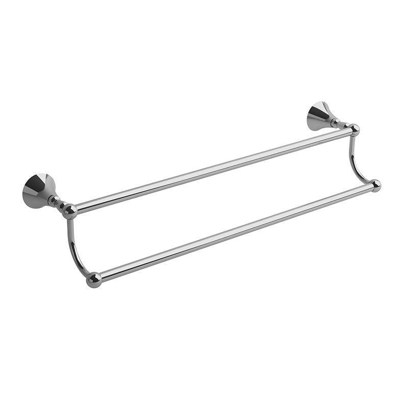 Riobel HU6PN- 60 cm (24") double towel bar | FaucetExpress.ca