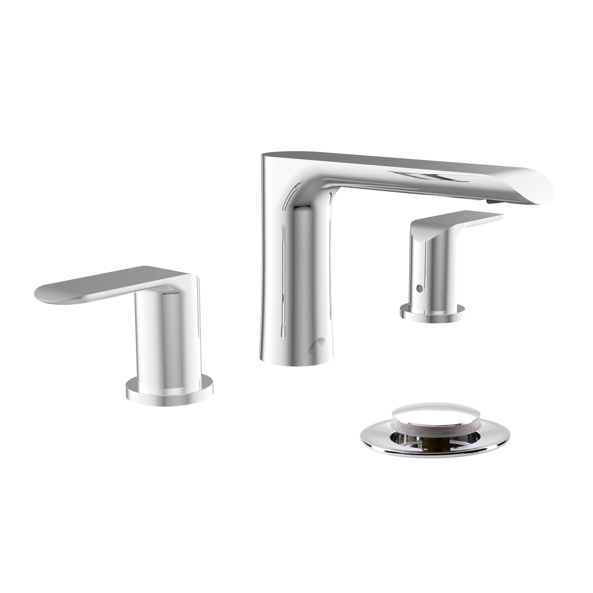 Bélanger KAR79CP- Kara 8"Cc Lavatory Sink Faucet With Swivel Aerator & Presto Pop-Up Drain