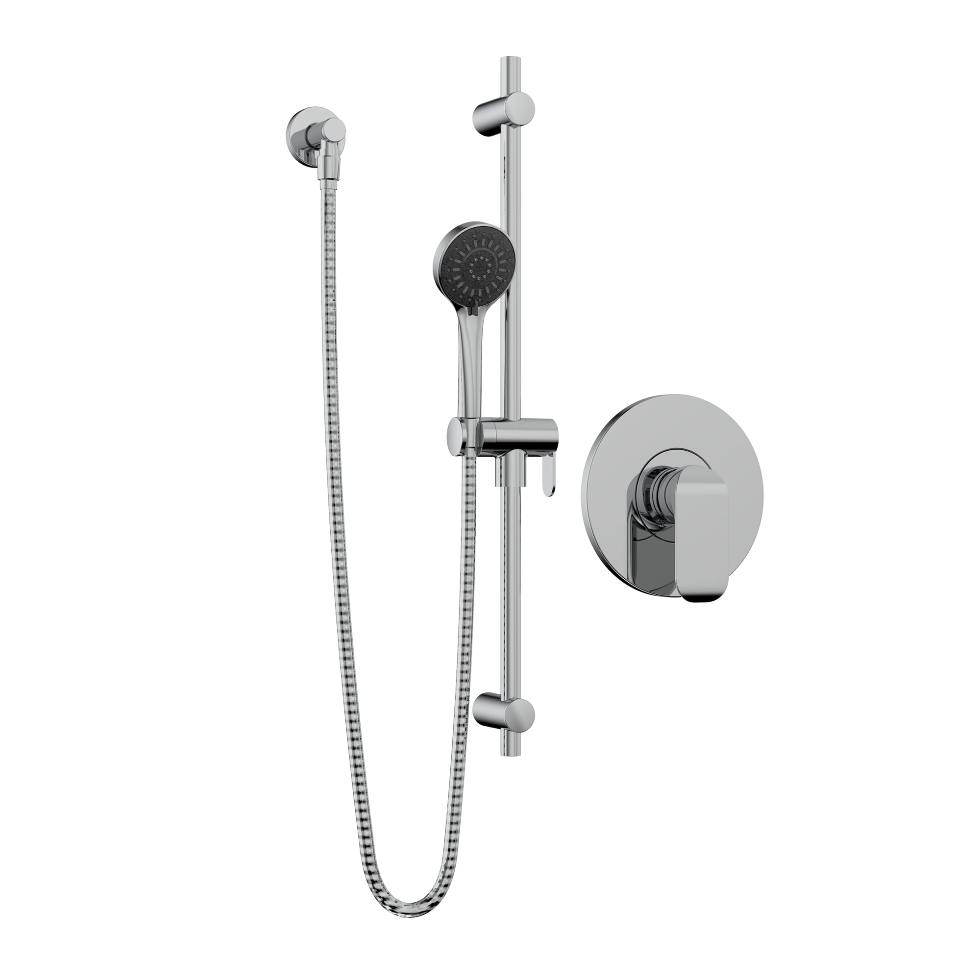 Bélanger KIT-KAR120VTCP- Kara Pb Shower Faucet Trim Kit W/Hand Shower *Valve Required