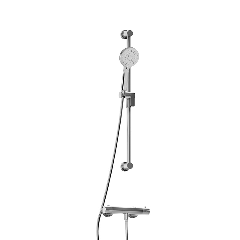 Riobel KIT#4077CSTMC- External thermostatic with 5055 rail | FaucetExpress.ca