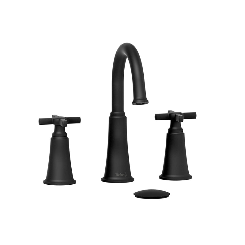 Riobel MMRD08+BK- 8" lavatory faucet | FaucetExpress.ca