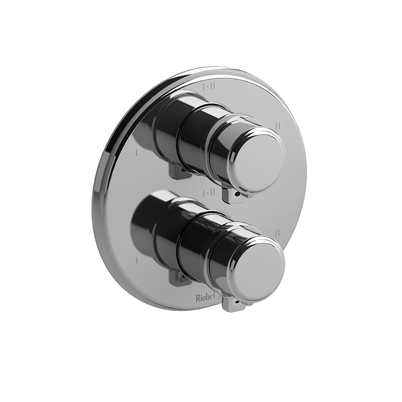 Riobel MMRD46JC- 4-way Type T/P (thermostatic/pressure balance) ¾"coaxial complete valve | FaucetExpress.ca