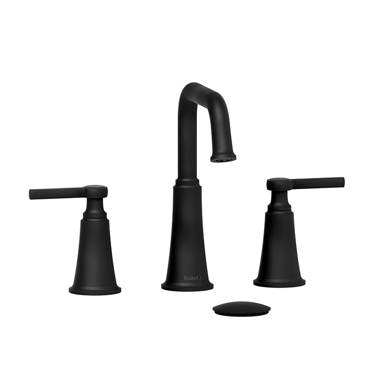 Riobel MMSQ08LBK- 8" lavatory faucet | FaucetExpress.ca