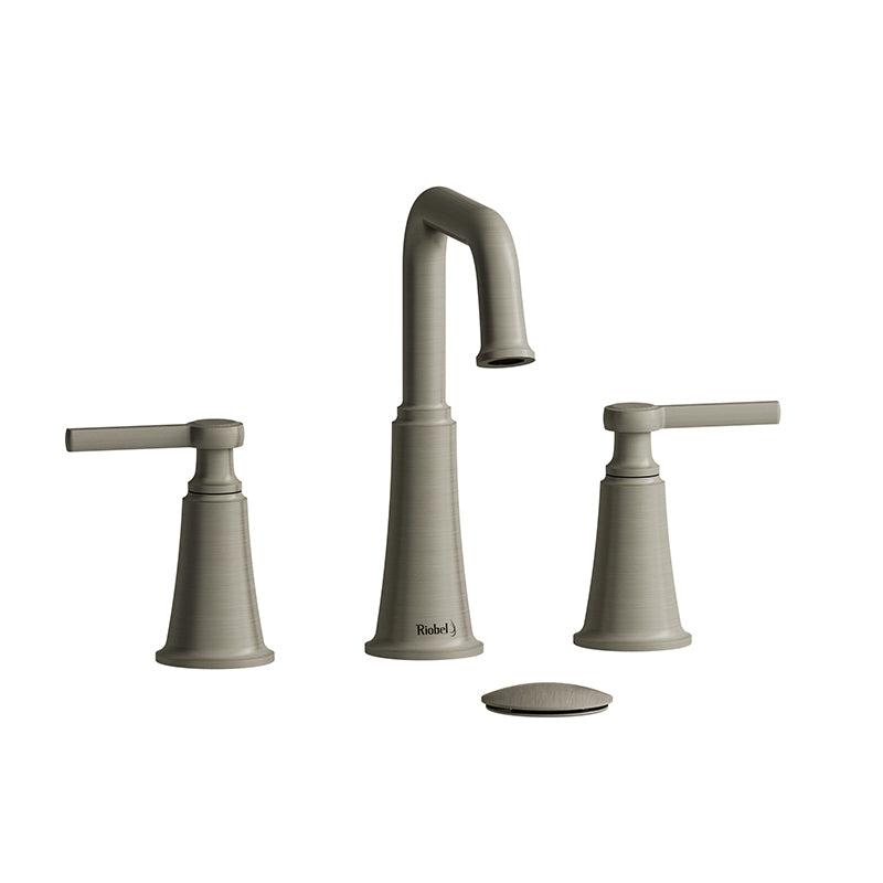 Riobel MMSQ08LBN- 8" lavatory faucet | FaucetExpress.ca