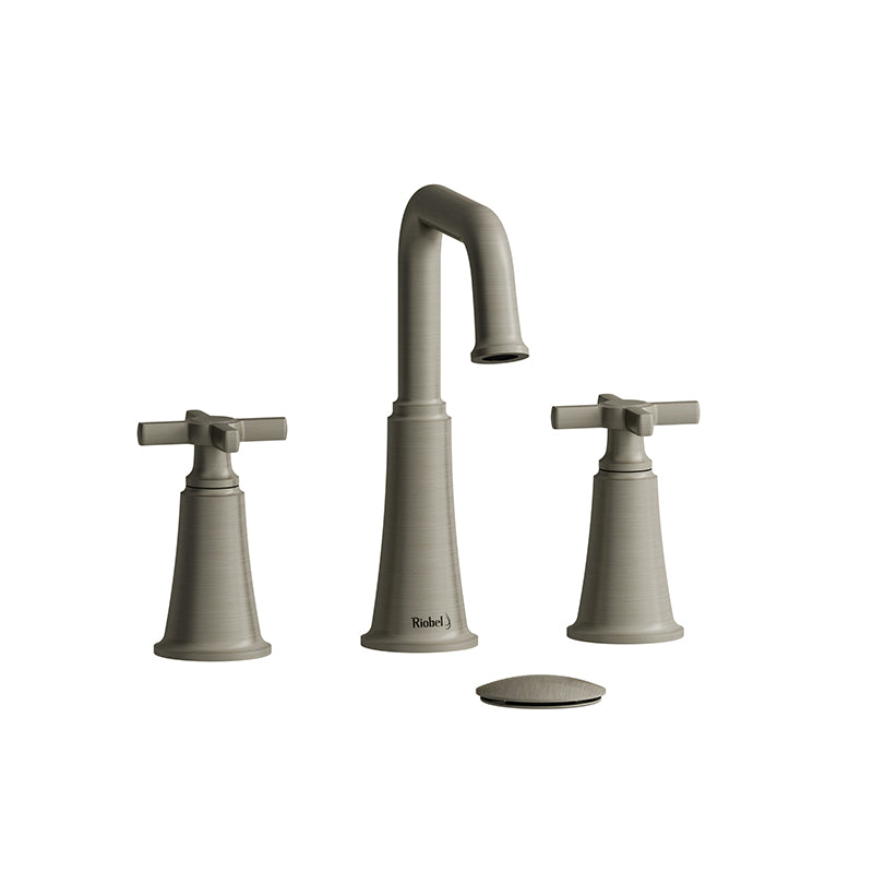 Riobel MMSQ08+BN- 8" lavatory faucet | FaucetExpress.ca
