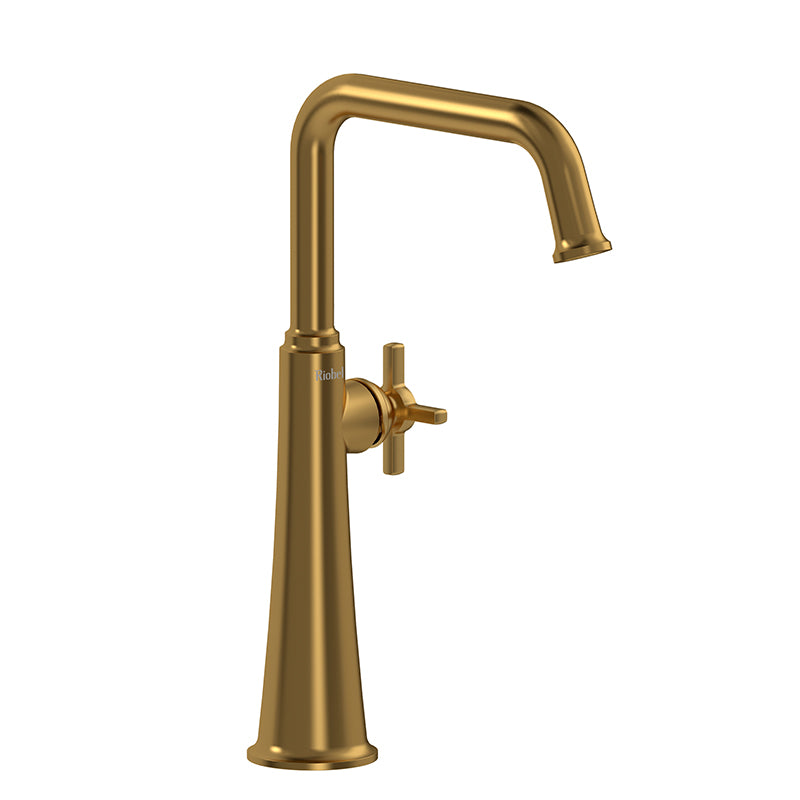 Riobel MMSQL01+BG- Single hole lavatory faucet | FaucetExpress.ca