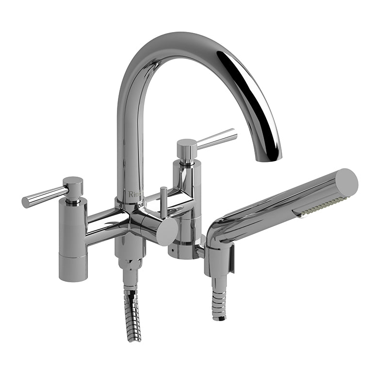 Riobel PA06LC- 6" tub filler with hand shower | FaucetExpress.ca