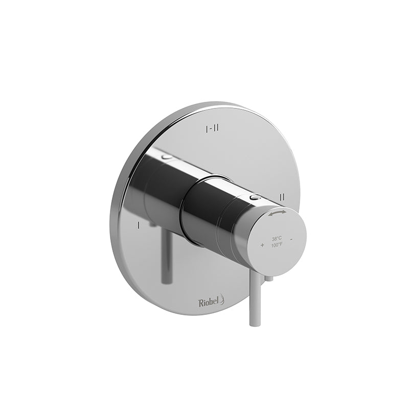 Riobel TPATM23C- 2-way Type T/P (thermostatic/pressure balance) coaxial valve trim | FaucetExpress.ca