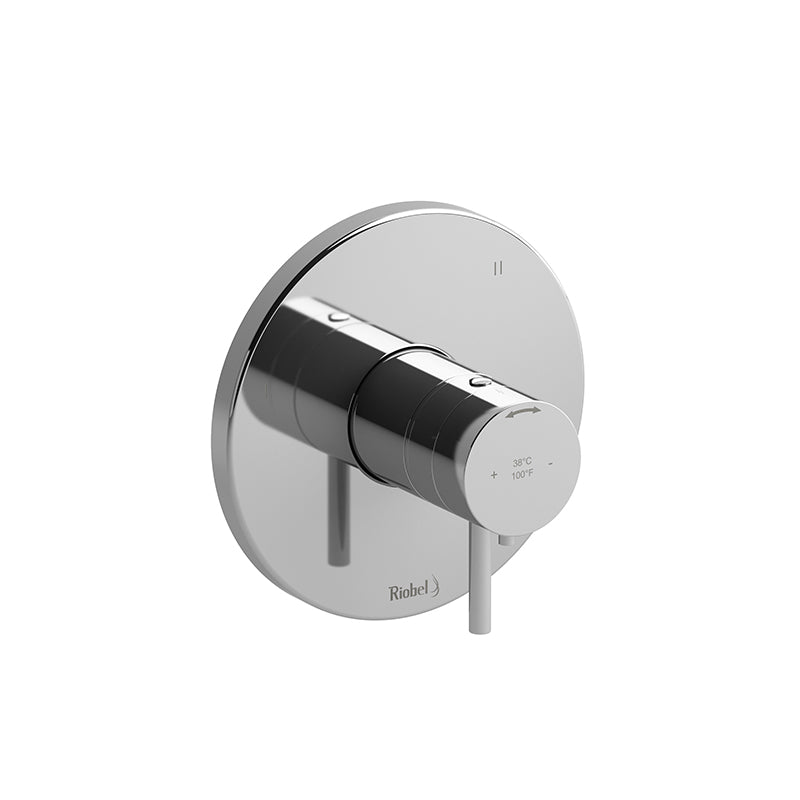 Riobel TPATM45C- 3-way Type T/P (thermostatic/pressure balance) coaxial valve trim | FaucetExpress.ca