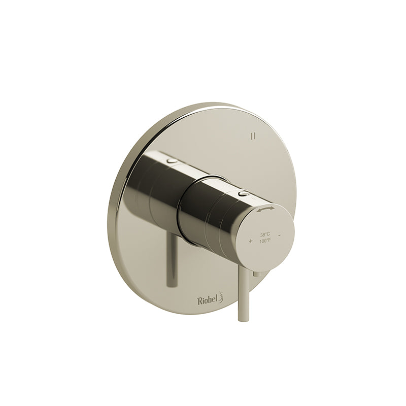 Riobel TPATM45PN- 3-way Type T/P (thermostatic/pressure balance) coaxial valve trim | FaucetExpress.ca