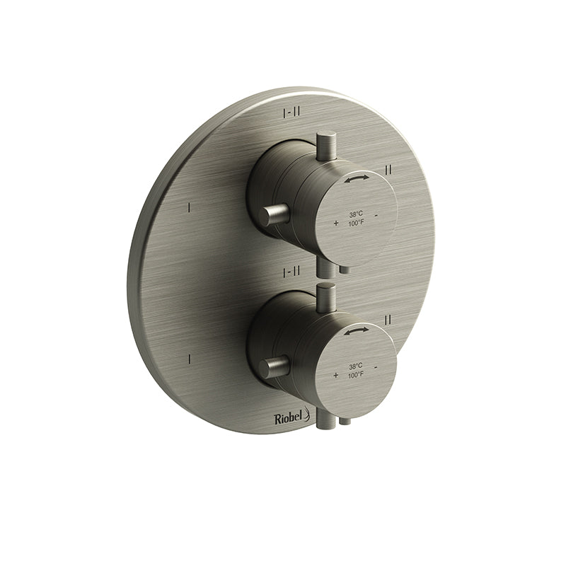 Riobel TPATM46+BN- 4-way Type T/P (thermostatic/pressure balance) coaxial valve trim | FaucetExpress.ca