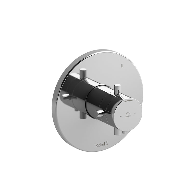 Riobel TPATM47+C- 3-way no share Type T/P (thermostatic/pressure balance) coaxial valve trim | FaucetExpress.ca