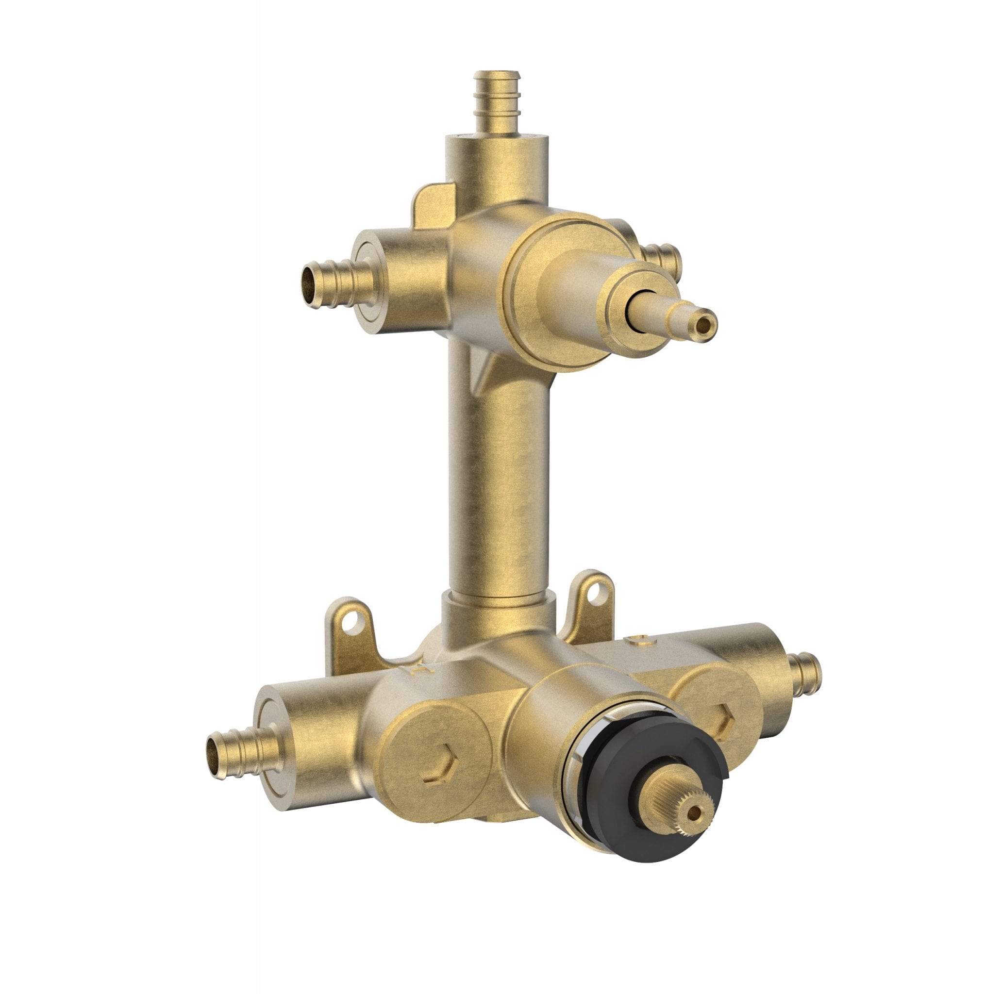 Bélanger 98TSR3PEX- 3-Way Diverter Thermo Valve Rough-In For Pex Connection W/Check Stops