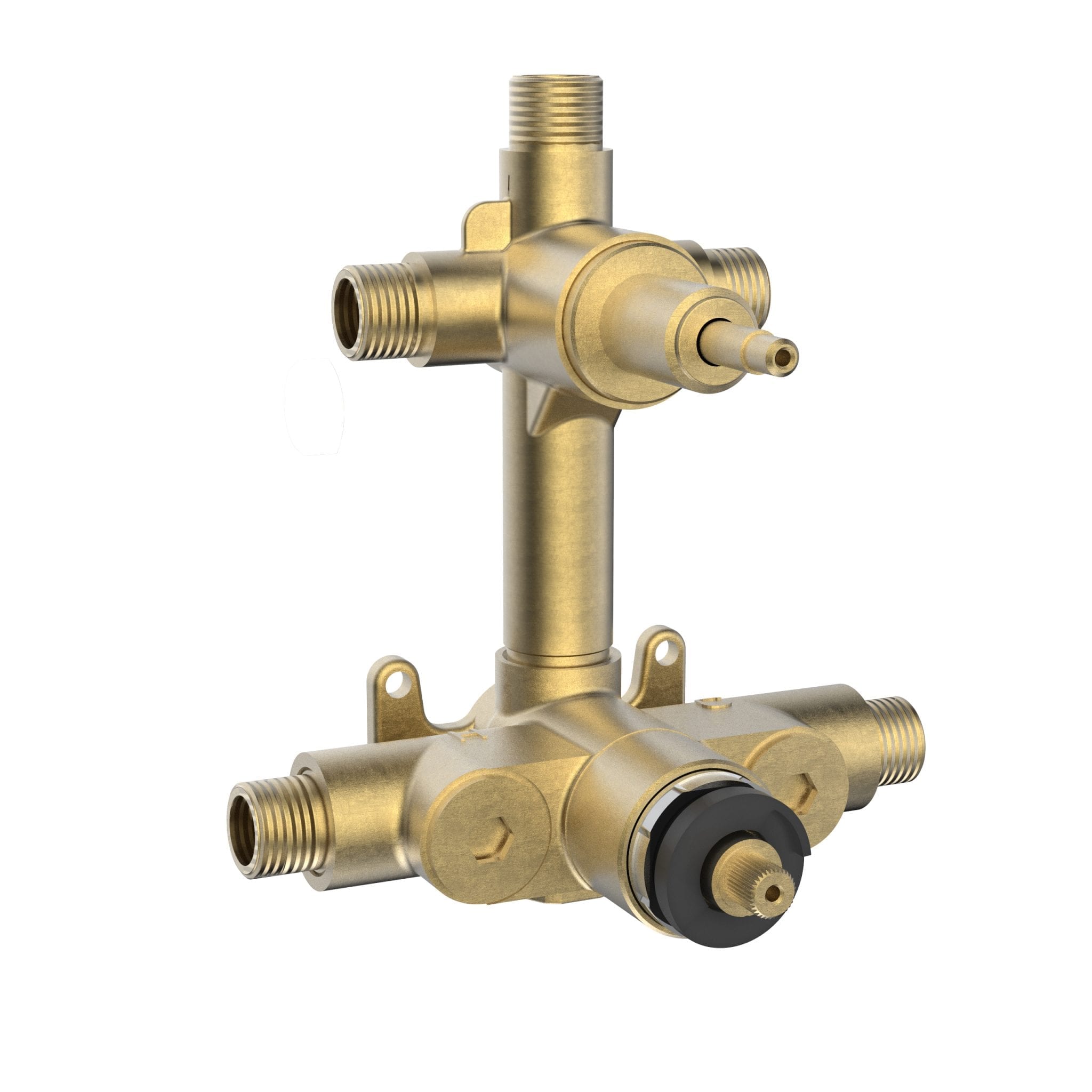 Bélanger 98TSR3- 3-Way Diverter Thermo Valve Rough-In For Copper Connection W/Check Stops