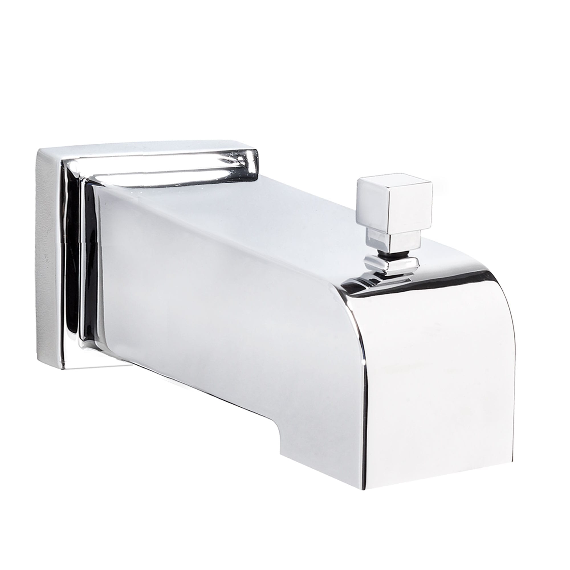 Bélanger FCSPS9009- Square 6-5/16" Bathtub Spout W/Diverter - Slip-On