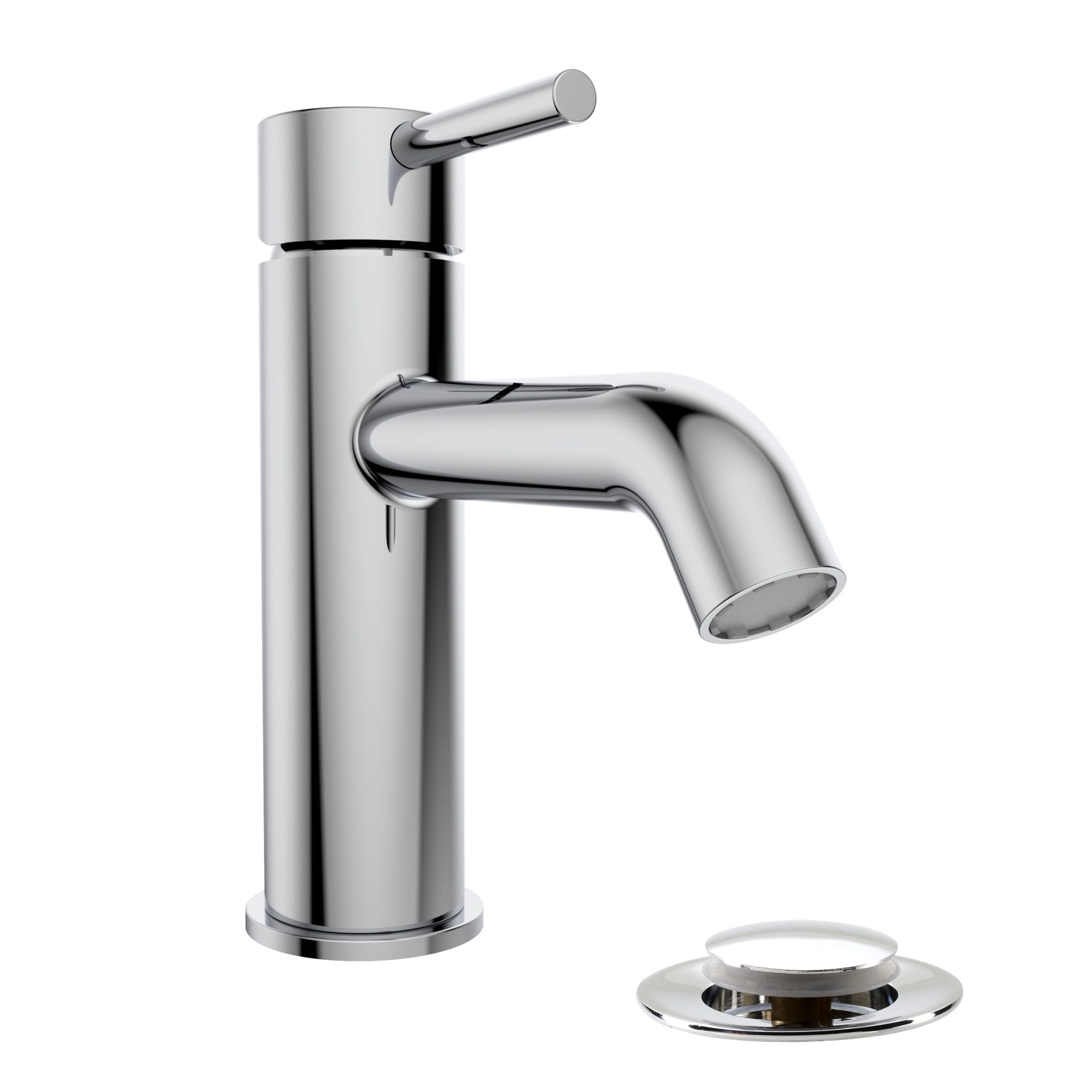 Bélanger SOU22CP2- Source Single Hole Lavatory Sink Faucet W/Presto Pop-Up Drain