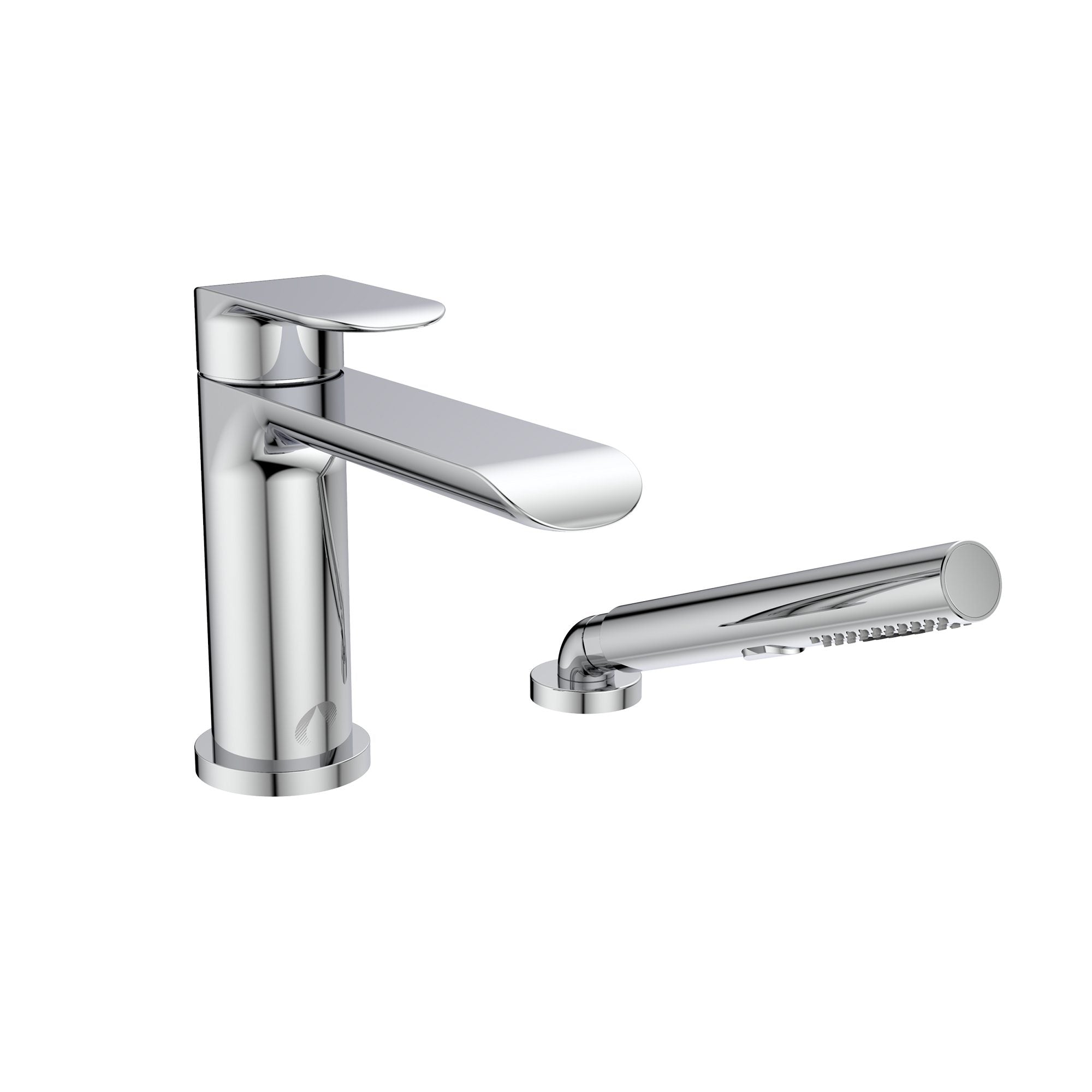 Bélanger KAR42CP- Kara 2 Hole Roman Bathtub Faucet W/Integrated Diverter & Valve For Copper Connection