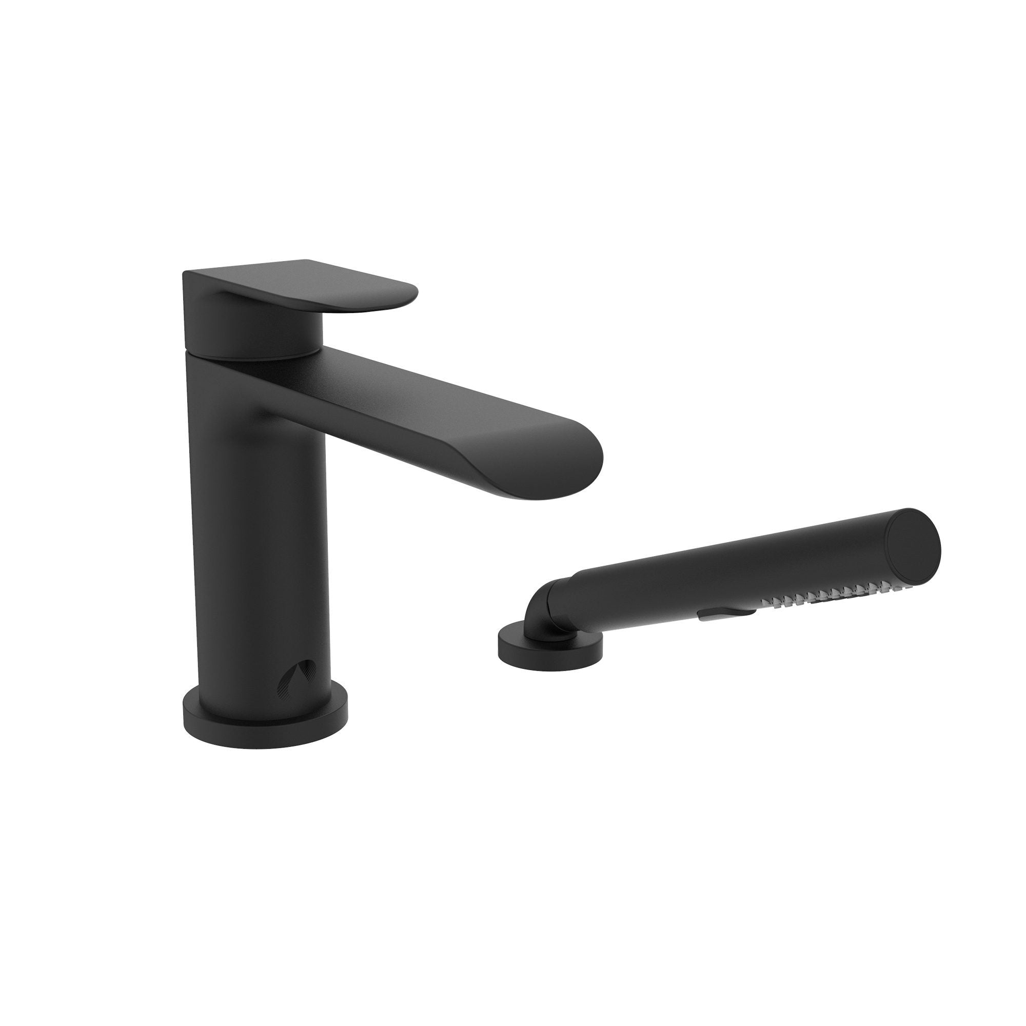 Bélanger KAR42MB- Kara 2 Hole Roman Bathtub Faucet W/Integrated Diverter & Valve For Copper Connection