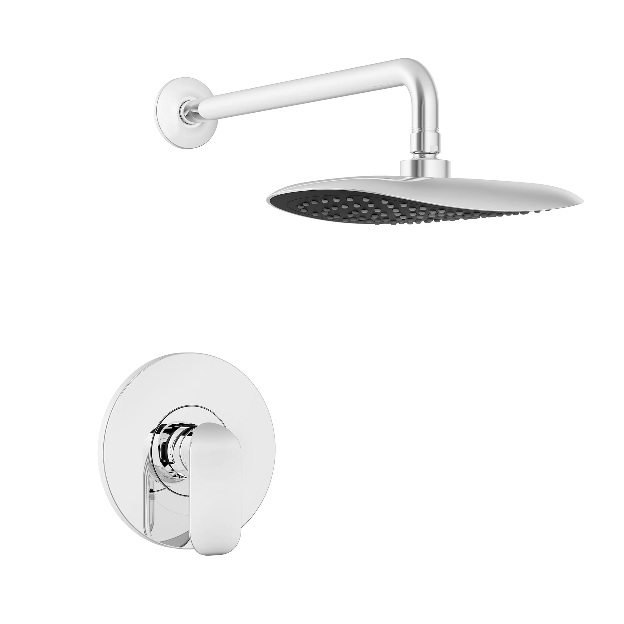 Bélanger KAR92VTCP- Kara Shower Faucet Trim Kit W/Pb Valve Trim & Wm Rain Shower Head *Valve Required