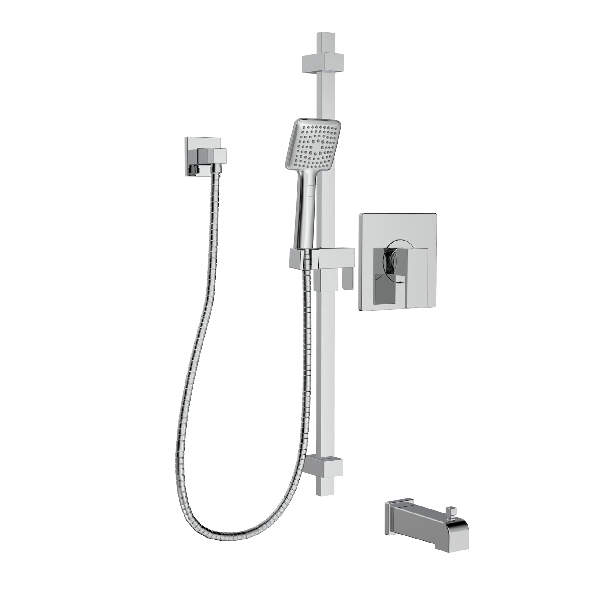 Bélanger KIT-AXO125VTCP- Axo Pb Tub/Shower Faucet Trim Kit W/Diverter Spout & Hand Shower *Valve Required