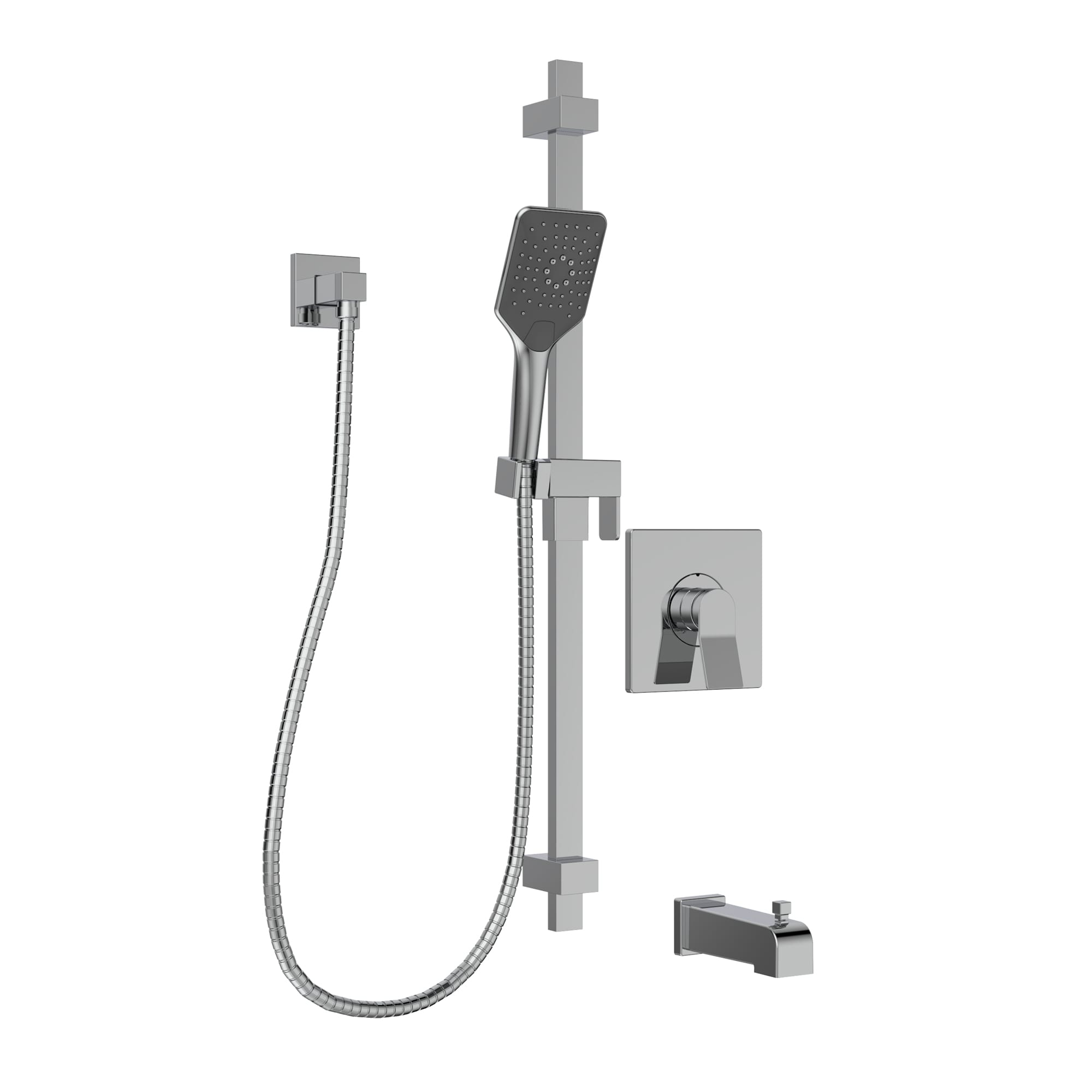 Bélanger KIT-VOL125VTCP- Volta Pb Tub/Shower Faucet Trim Kit W/Diverter Spout & Hand Shower *Valve Required