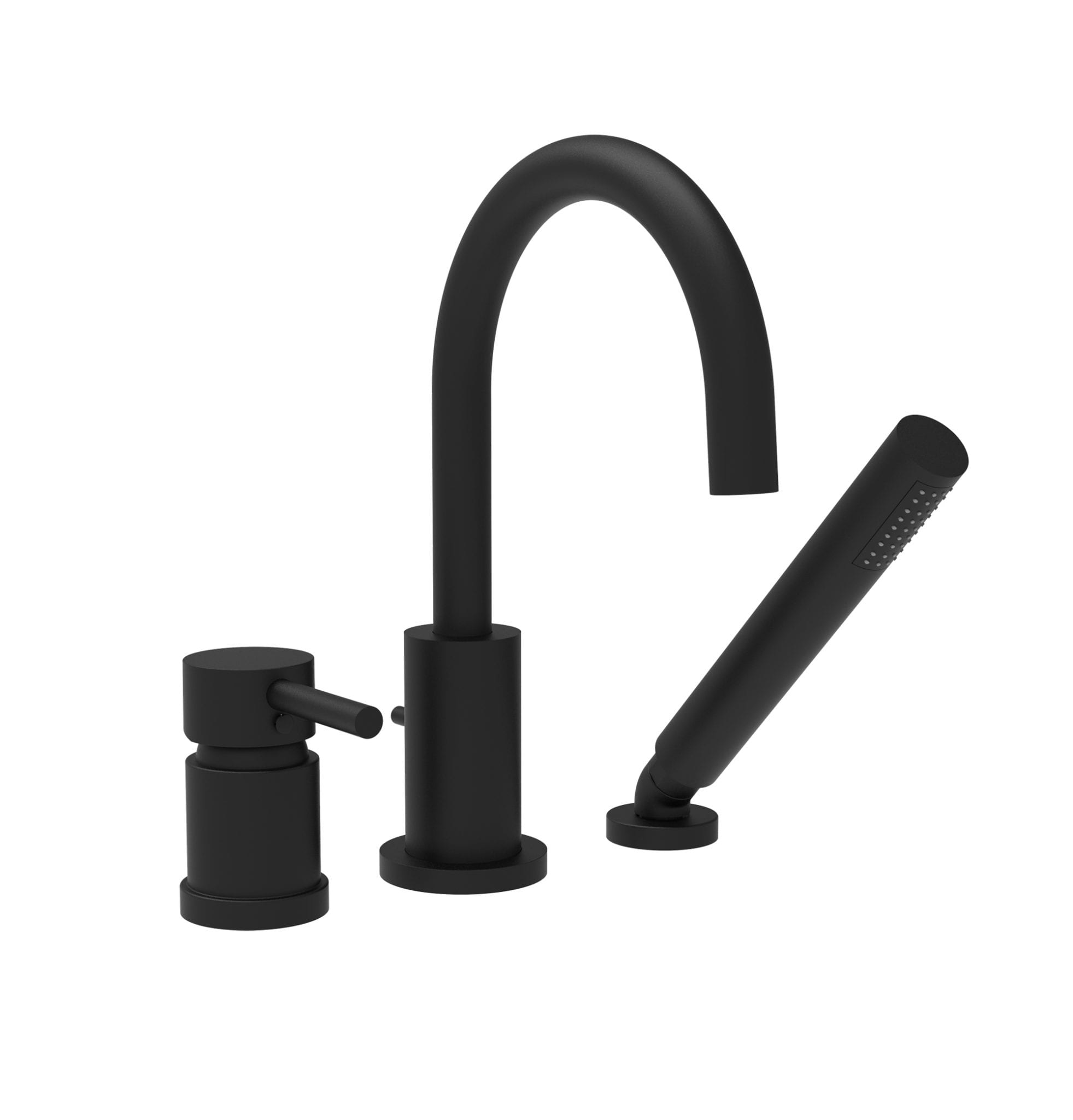 Bélanger SOU43TMB- Source 3 Hole Roman Bathtub Faucet Trim W/Integrated Diverter ** Valve Required