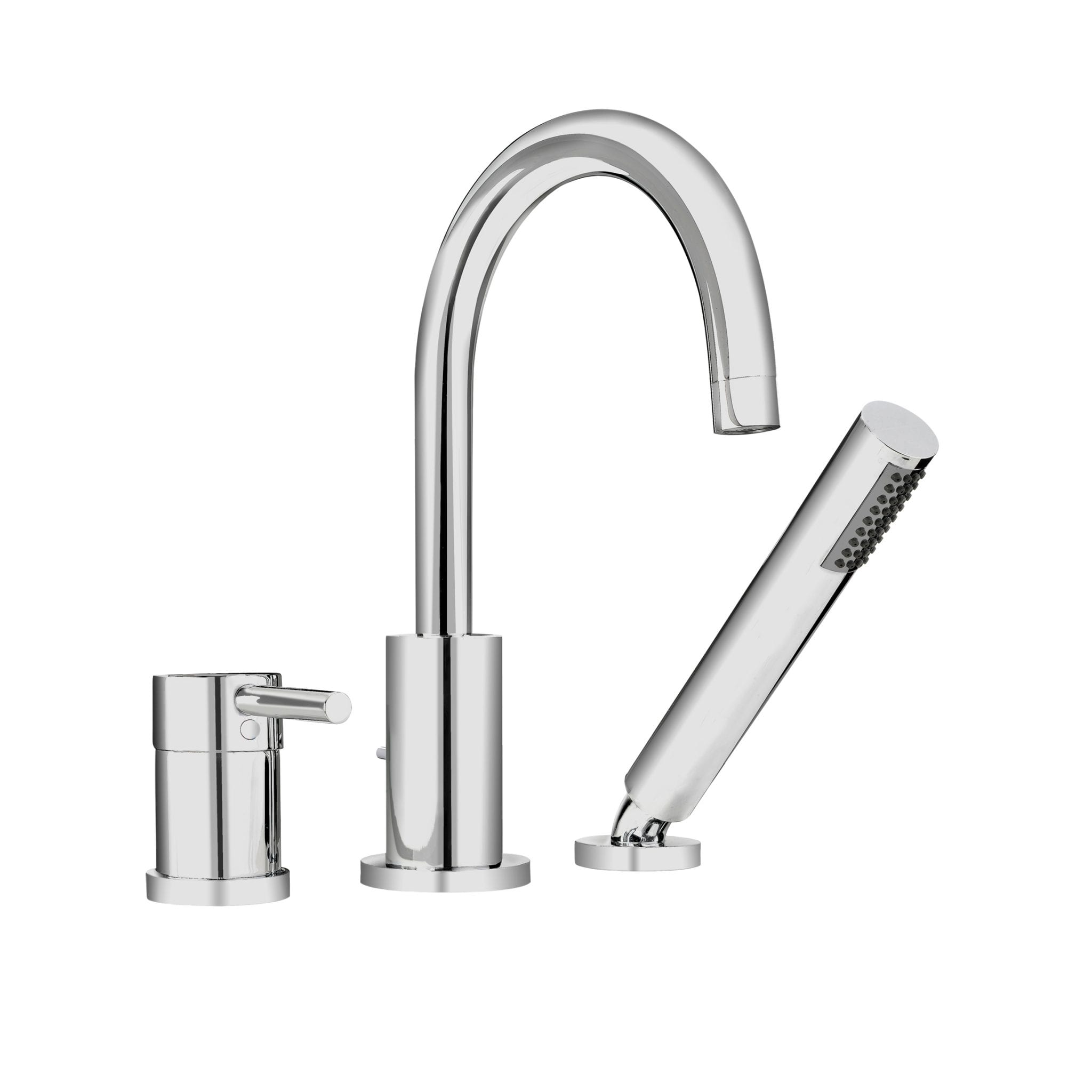 Bélanger SOU43TCP- Source 3 Hole Roman Bathtub Faucet Trim W/Integrated Diverter ** Valve Required