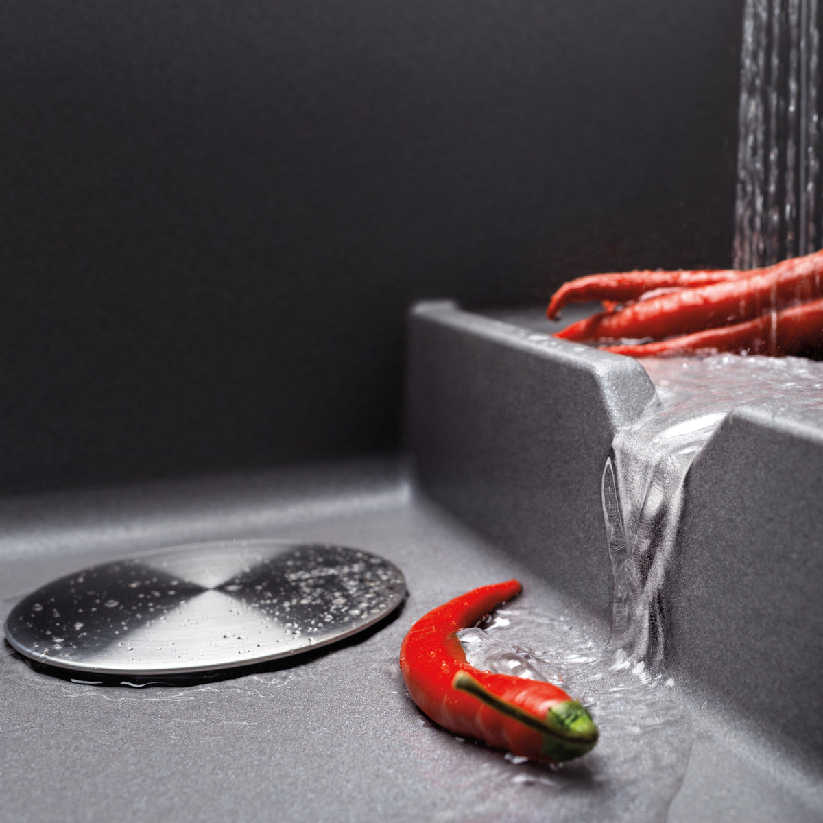 Blanco 401191- PERFORMA Cascade Undermount Sink, SILGRANIT®, Truffle - FaucetExpress.ca