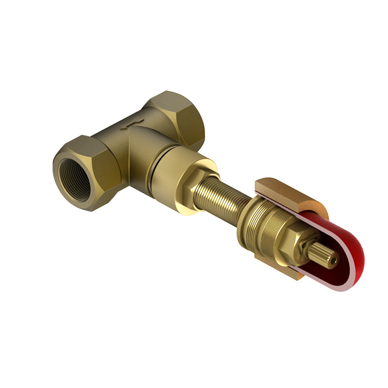 Riobel R20- ½'' shut-off valve rough | FaucetExpress.ca