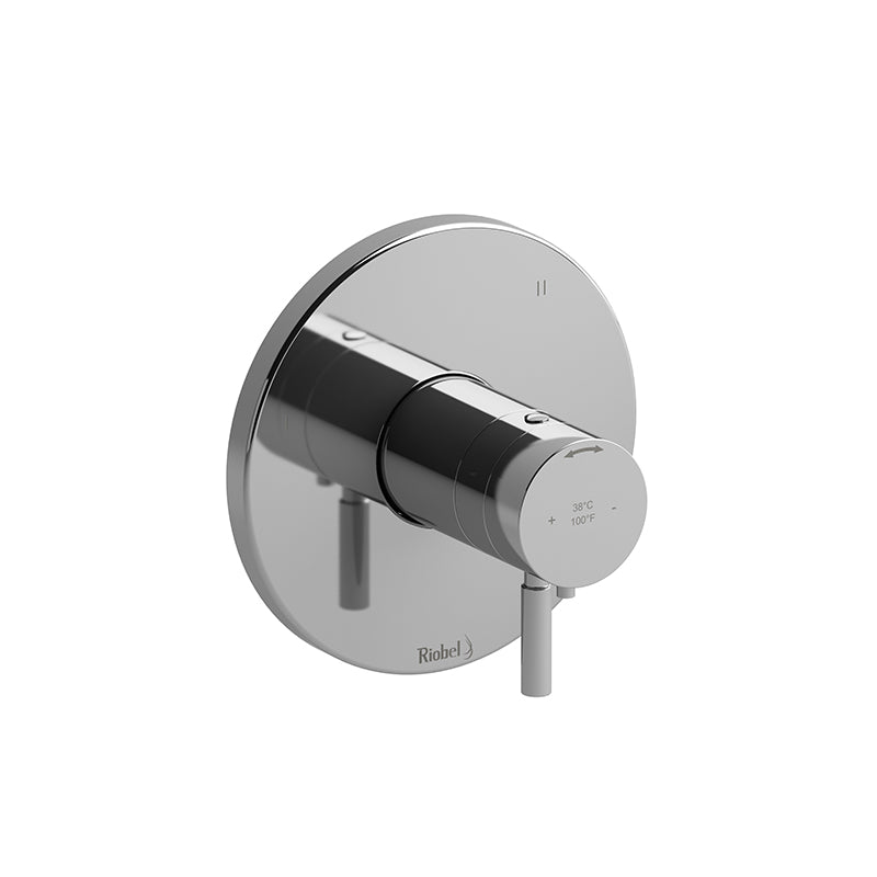 Riobel TRUTM45BN- 3-way Type T/P (thermostatic/pressure balance) coaxial valve trim | FaucetExpress.ca